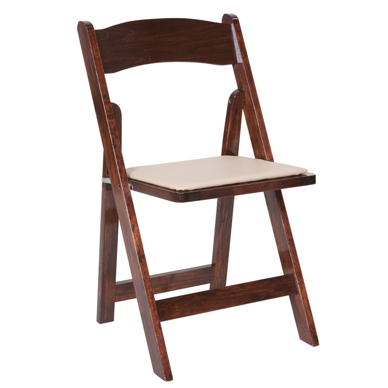 PRE Sales Classic Vinyl Padded Folding Chair & Reviews Wayfair